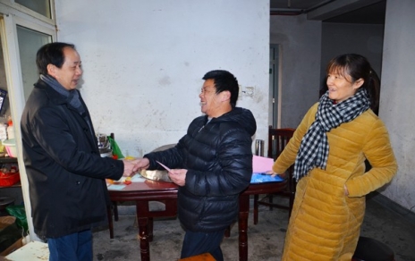 群众冷暖挂心头！公司党总支开展春节前走访慰问
