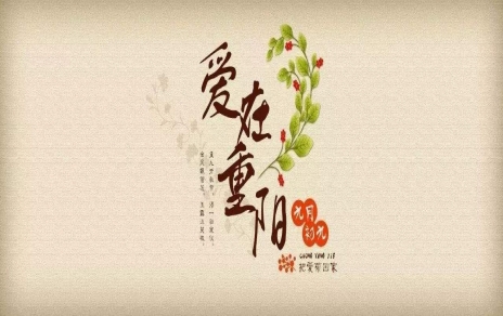 重阳送关爱 情暖夕阳红
