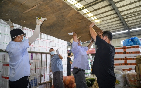 迎考，“蔬菜人”一步一脚印 （蔬菜市场创建持续推进系列）